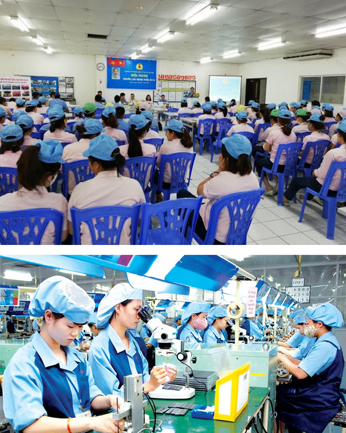 Cung ứng lao động tại KCN Việt Hòa - KENMARK