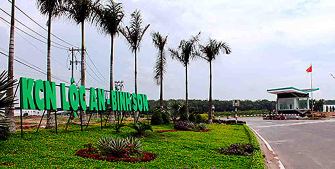 Khu công nghiệp An Lộc Bình Sơn nằm trong vùng kinh tế trọng điểm phía Nam